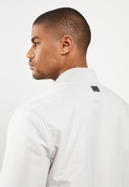 G-STAR - 10 degrees padded overshirt - oyster blue