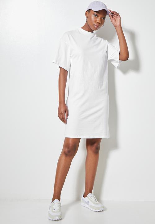 Superbalist - Oversize mini T-shirt dress - white