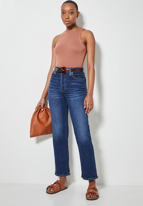 Superbalist - High neck cutaway bodysuit - copper