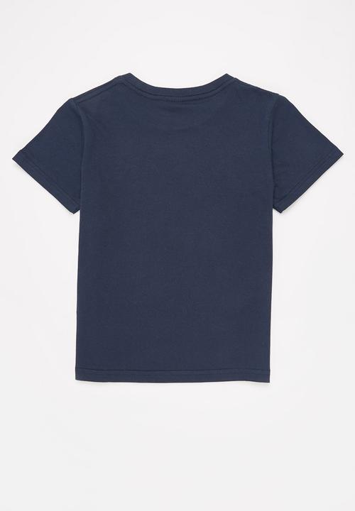 Original Penguin - Embroidered short sleeve tee - dark sapphire