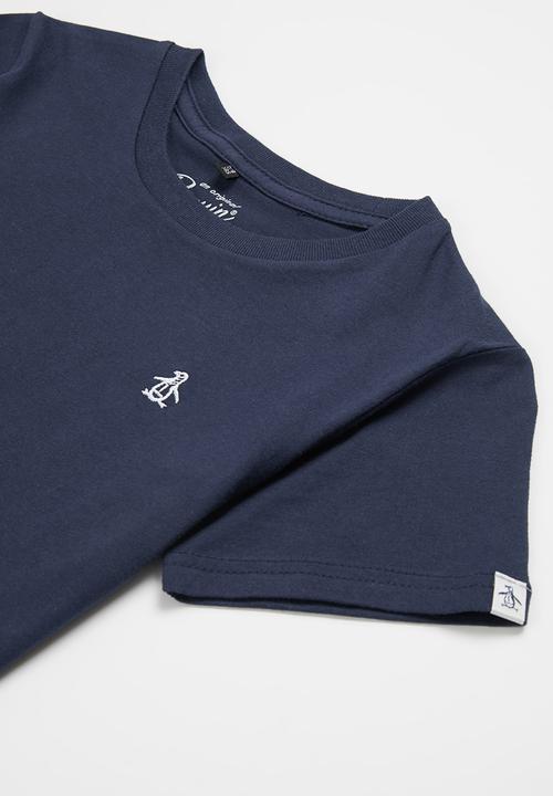 Original Penguin - Embroidered short sleeve tee - dark sapphire