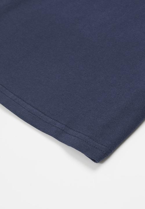 Original Penguin - Embroidered short sleeve tee - dark sapphire