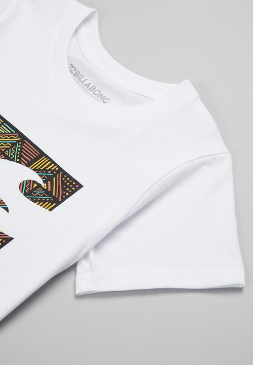 Billabong  - Boys team wave sa short sleeve tee - white