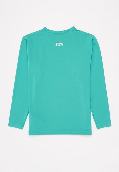 Billabong  - All day wave kids lf long sleeve tee - blue