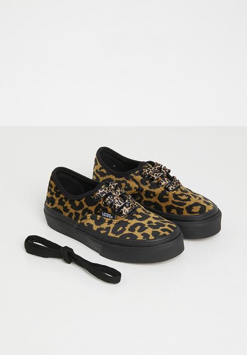 Vans - Uy authentic - (leopard fur) leopard/true white 