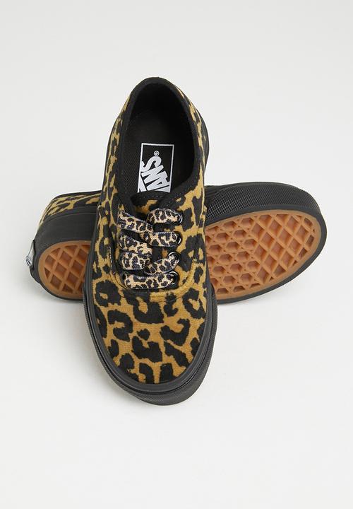 Vans - Uy authentic - (leopard fur) leopard/true white 