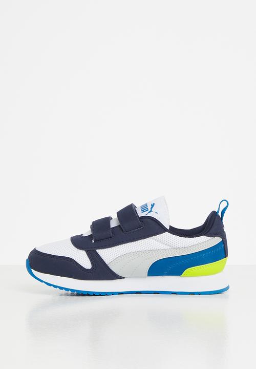 PUMA - Puma r78 v ps - puma white-gray violet-peacoat