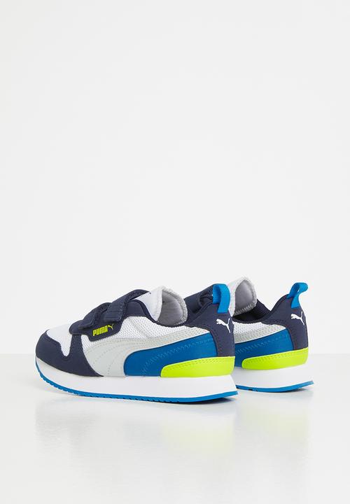 PUMA - Puma r78 v ps - puma white-gray violet-peacoat