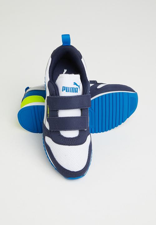 PUMA - Puma r78 v ps - puma white-gray violet-peacoat