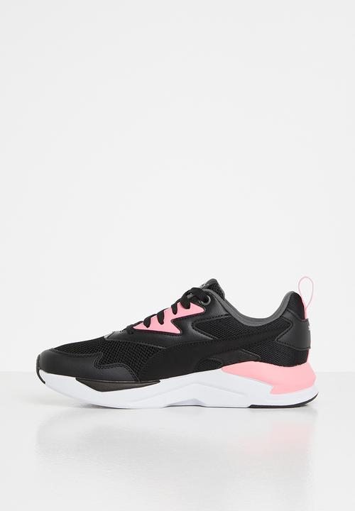 PUMA - X-ray lite jr - puma black-puma black-peony-puma silver-dark shadow