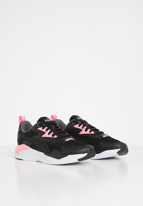 PUMA - X-ray lite jr - puma black-puma black-peony-puma silver-dark shadow