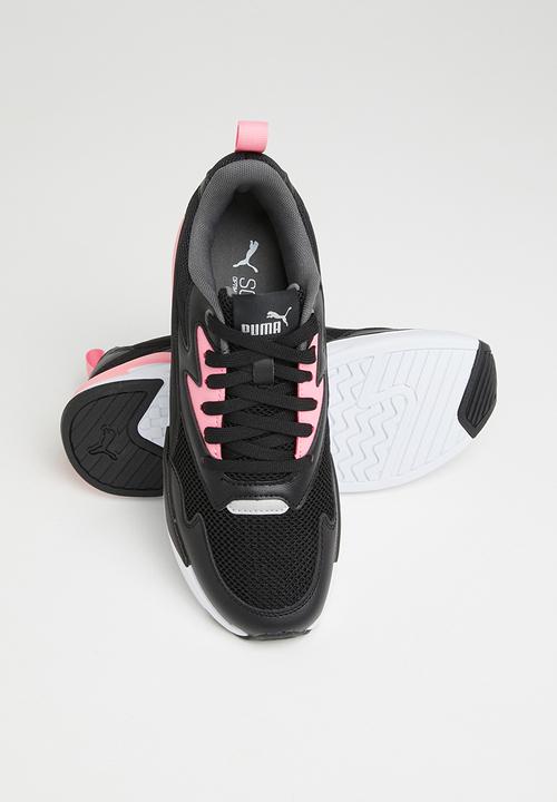 PUMA - X-ray lite jr - puma black-puma black-peony-puma silver-dark shadow