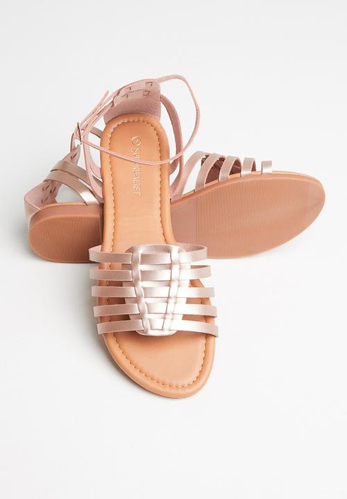 Superbalist - Jorah sandal - rosegold