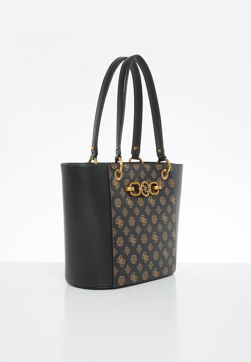 GUESS - Noelle small elite tote - mocha 