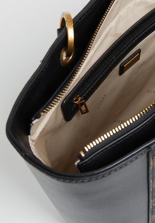 GUESS - Noelle small elite tote - mocha 