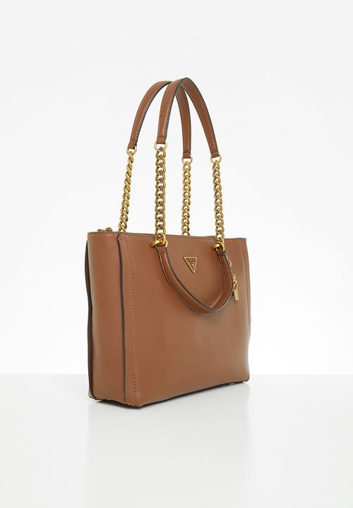 GUESS - Destiny society tote - cognac