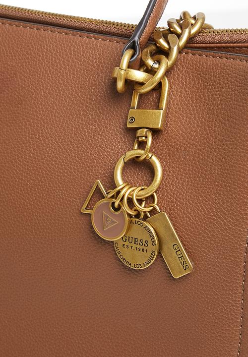 GUESS - Destiny society tote - cognac