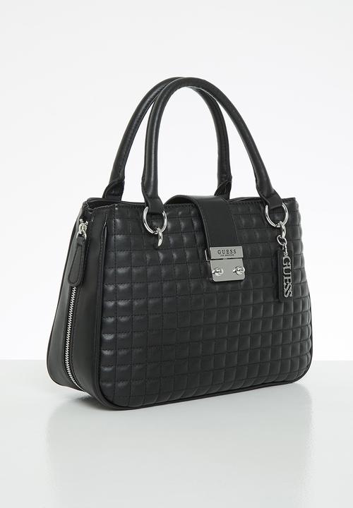 GUESS - Stassi satchel - black