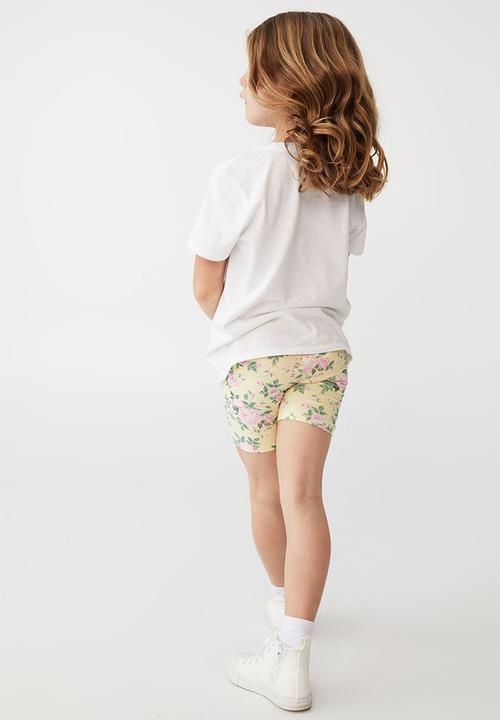 Cotton On - Hailey bike short - daisy chain/whitby rose floral