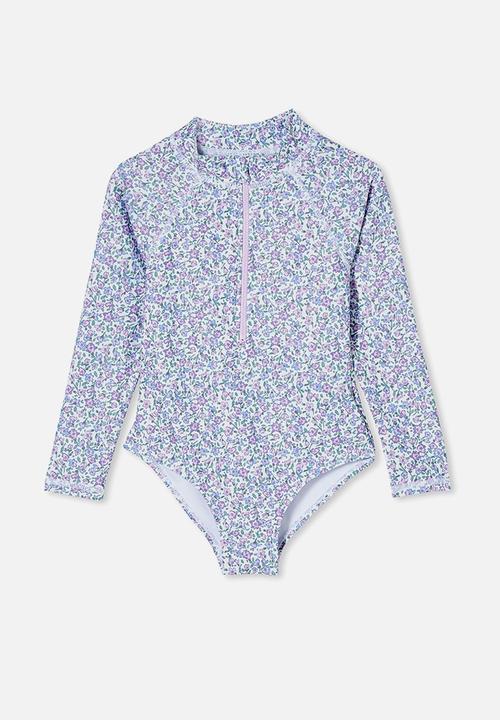 Cotton On - Lydia one piece - vanilla/torquay ditsy floral