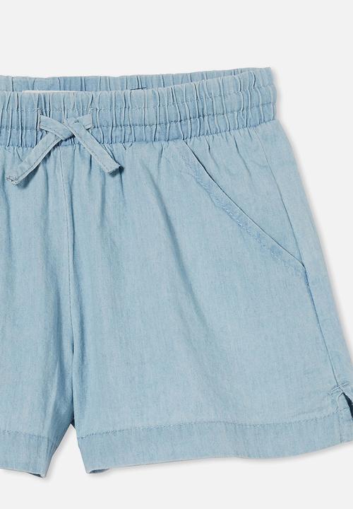 Cotton On - Kelsie short - light wash
