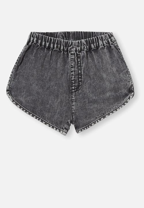 Cotton On - Juno short - ocean grey wash