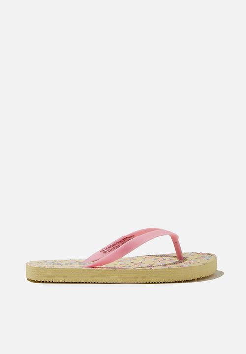 Cotton On - Printed flip flop - somerset ditsy rose