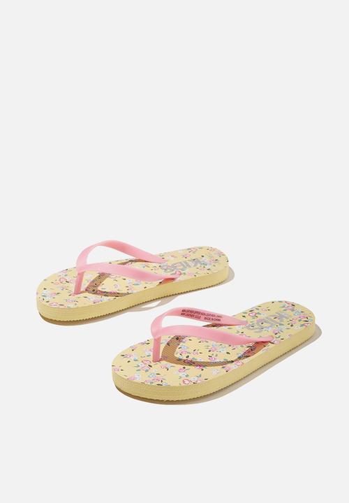 Cotton On - Printed flip flop - somerset ditsy rose