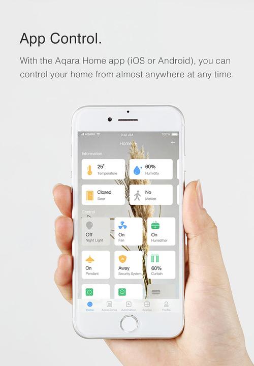 Aqara - Wireless remote double rocker switch - white