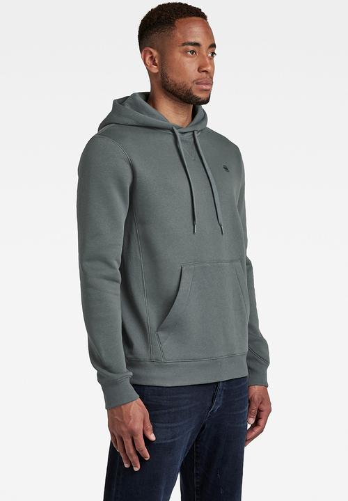 G-STAR - Premium core hooded sweater - graphite