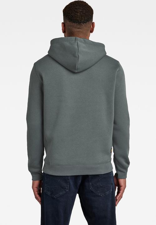 G-STAR - Premium core hooded sweater - graphite