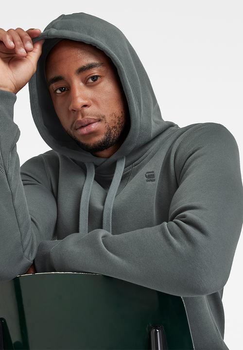 G-STAR - Premium core hooded sweater - graphite