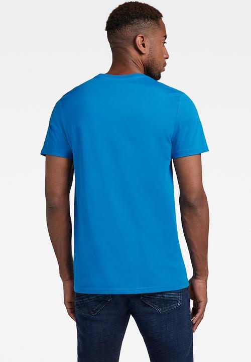 G-STAR - Base-s T-shirt - pop blue