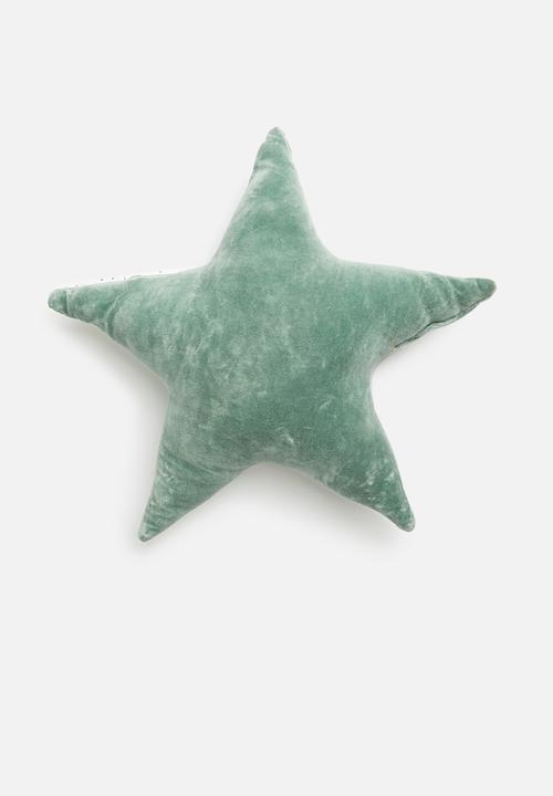 Sixth Floor - Shine bright cushion - ivy