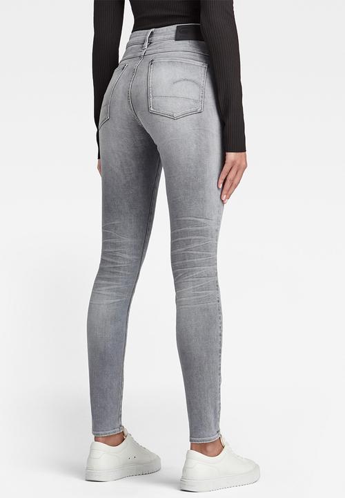 G-STAR - Lhana skinny - sun faded glacier grey