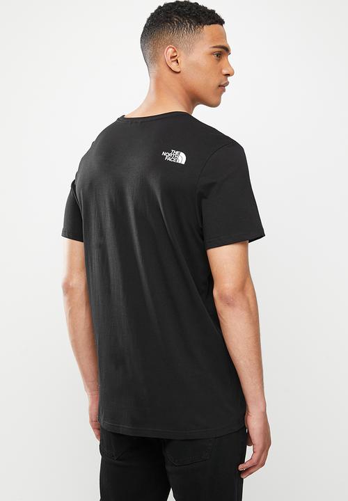 The North Face - Mens short sleeve open gate tee - black