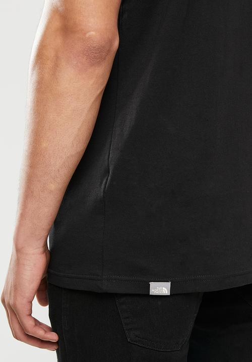 The North Face - Mens short sleeve open gate tee - black