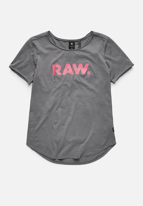 G-STAR - Raw. slim graphic - magna