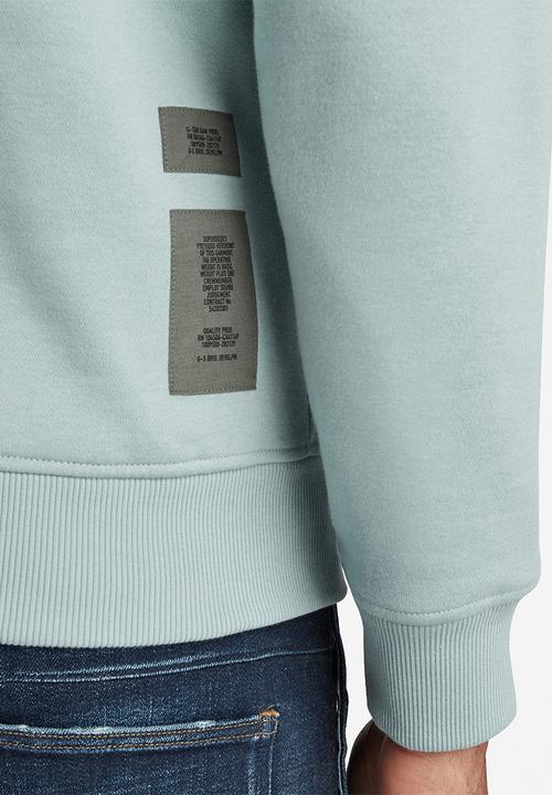 G-STAR - Original label R sweater - synthetic blue