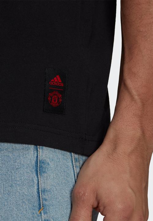 adidas Performance - MANCHESTER UNITED TEE - black