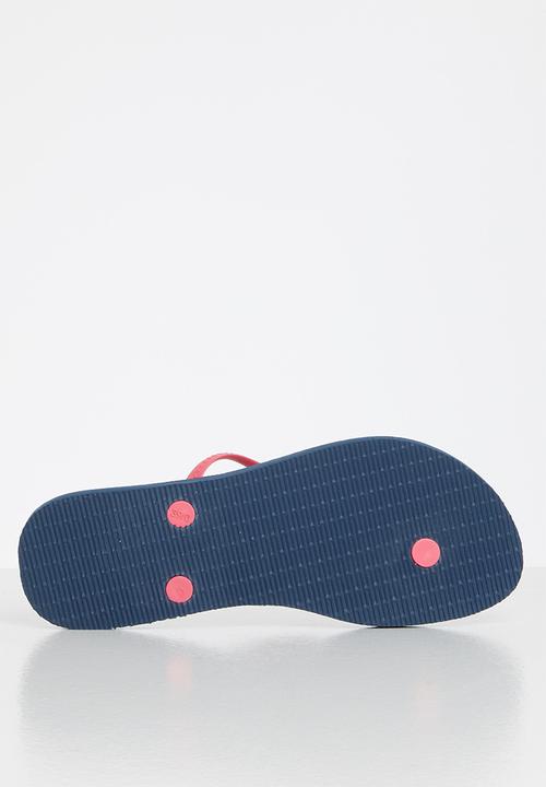 Havaianas - Fantasia romantica - indigo blue & pink 
