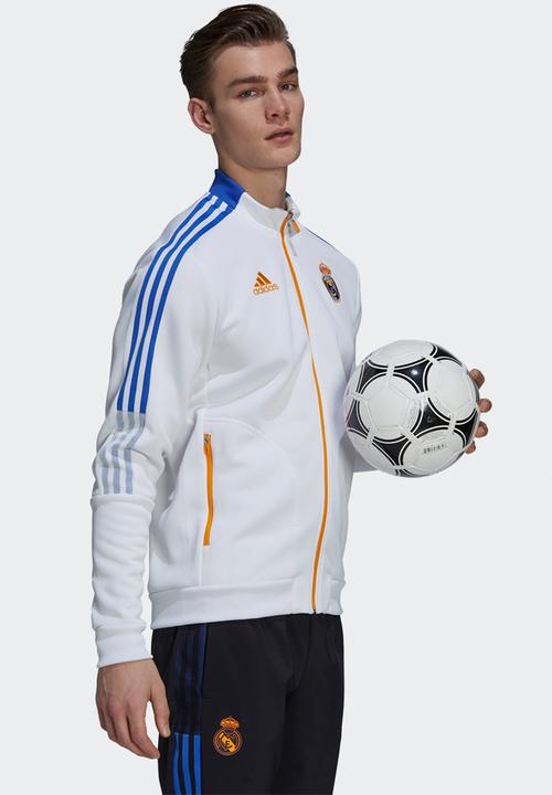 adidas Performance - Real anthem jkt - white