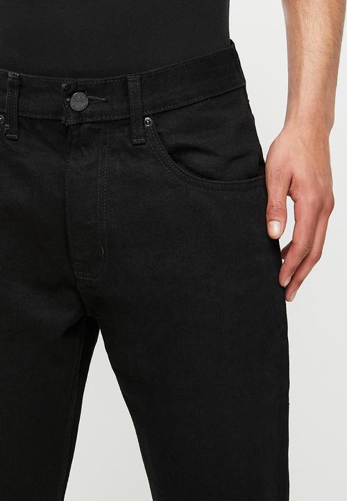 Lee  - Brooklyn regular straight leg jeans - black