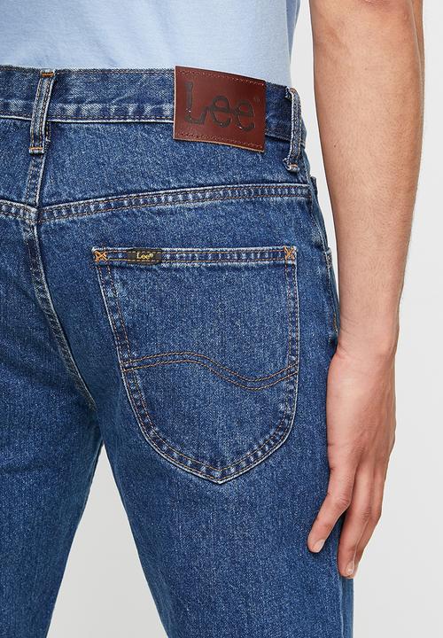 Lee  - Brooklyn regular straight leg jeans - blue