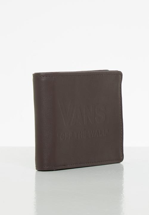Vans - Vans logo wallet - dark brown