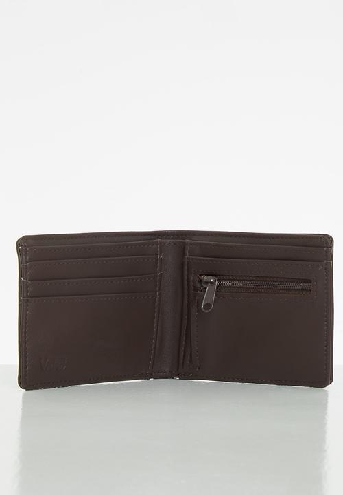 Vans - Vans logo wallet - dark brown