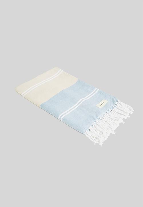 Linen House - Hammam towel - freshwater blue