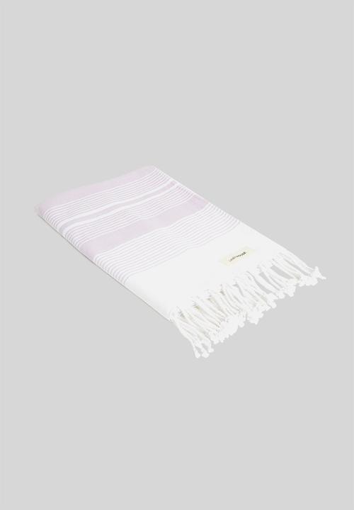 Linen House - Hammam towel - burleigh lilac