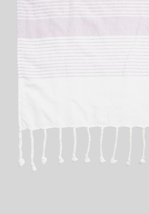 Linen House - Hammam towel - burleigh lilac