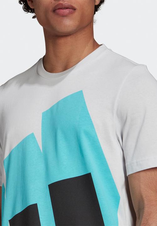 adidas Performance - Future blk tee - crystal white